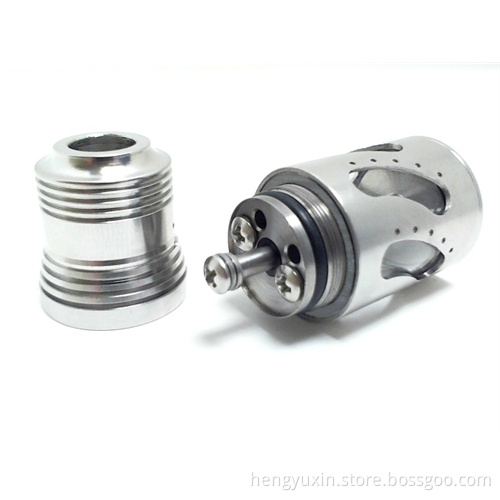 Stainless Steel Material Nice Looking 510/EGO Thread Ti Steam Turbine Atomizer